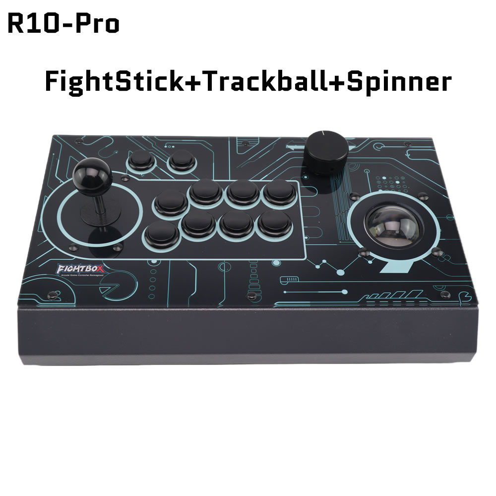 Retro Gaming Stick - FightBox R10-PRO Arcade Fight Stick con
