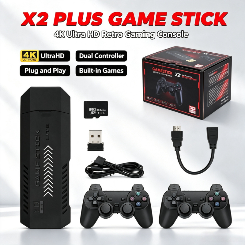 Retro Gaming Mister - X2Plus Retro 4K 3D HD Game