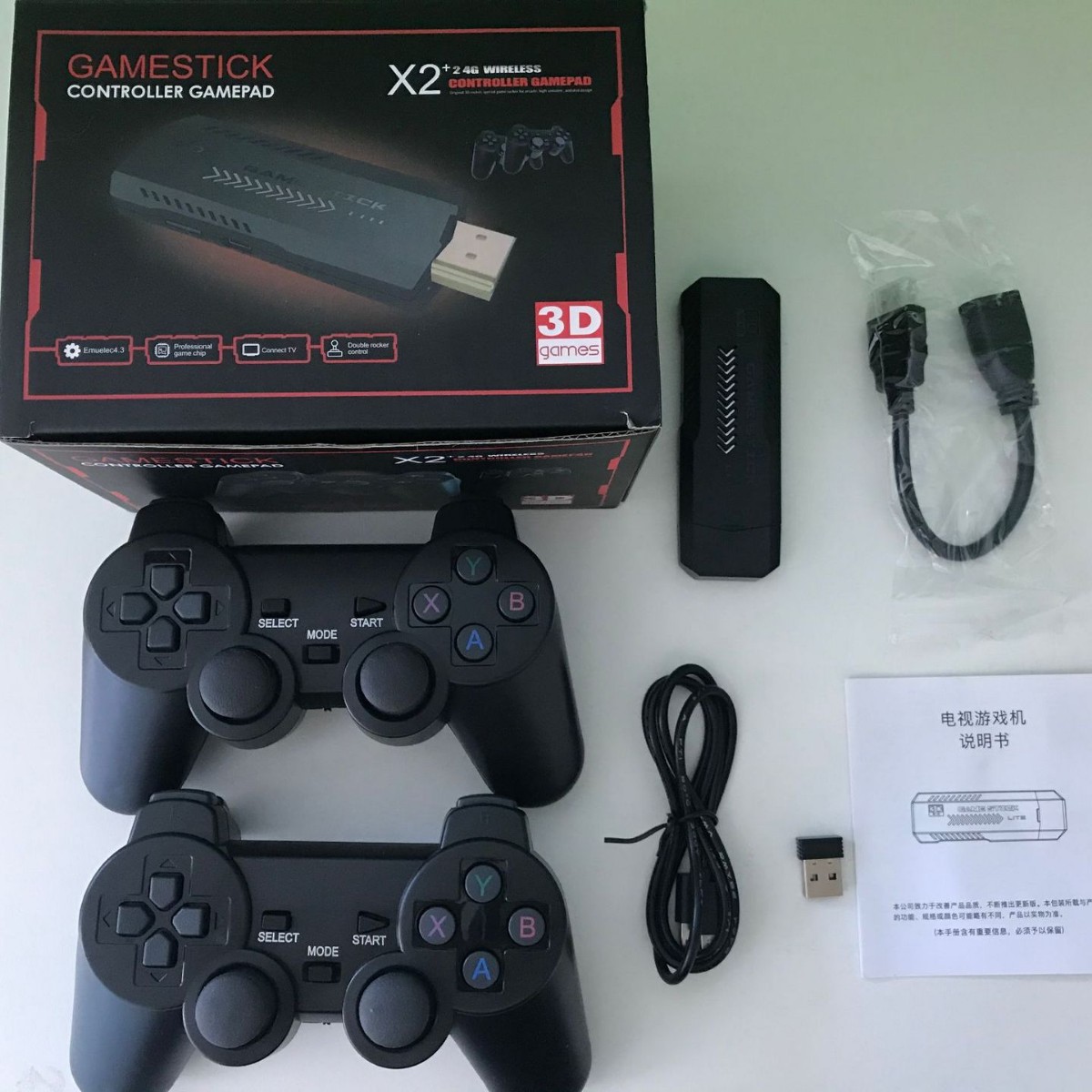 Retro Gaming Stick - Console di Gioco Retrò X2 con