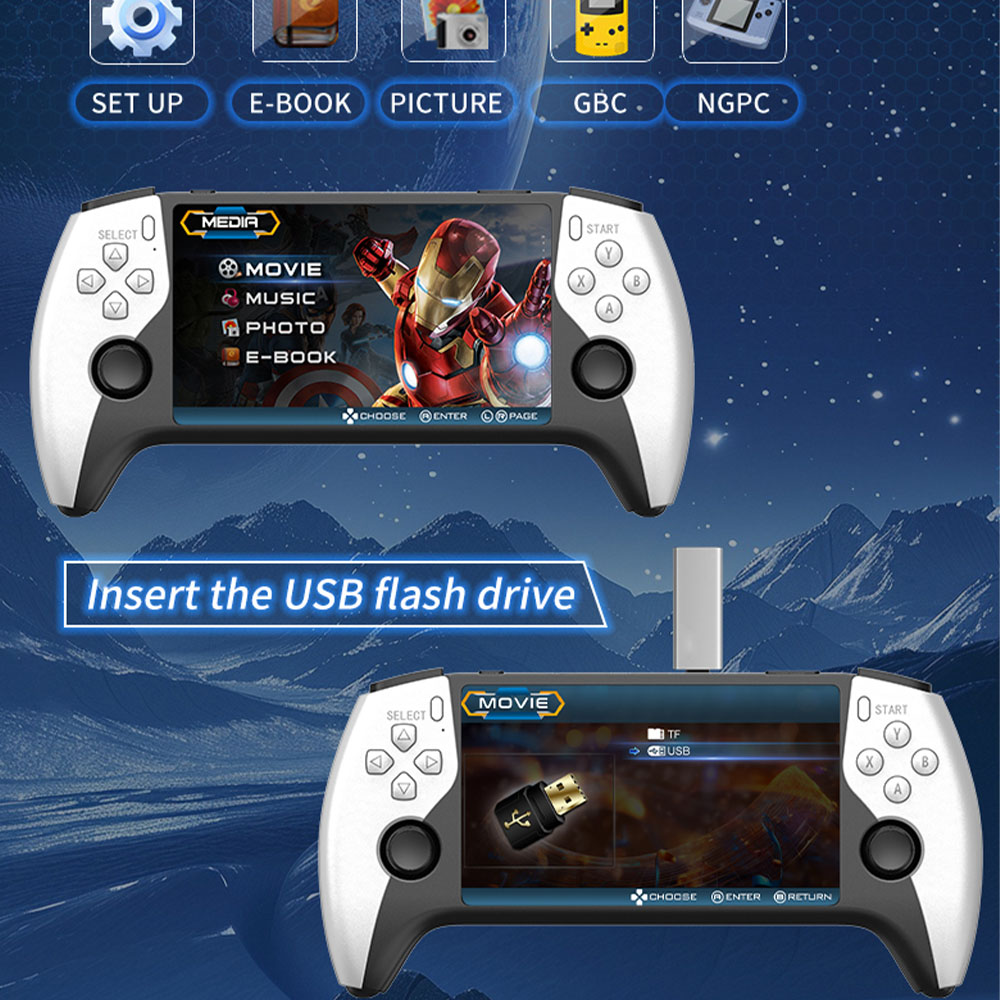 Nuova Console di Gioco Portati - Retro Gaming Download recensione e prezzo