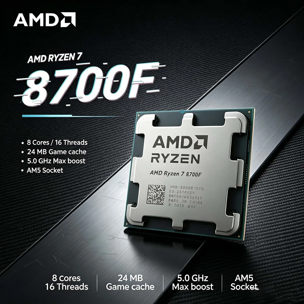 Processore AMD Ryzen 7 8700F,  - Amd Cpu Ryzen 7 recensione e prezzo