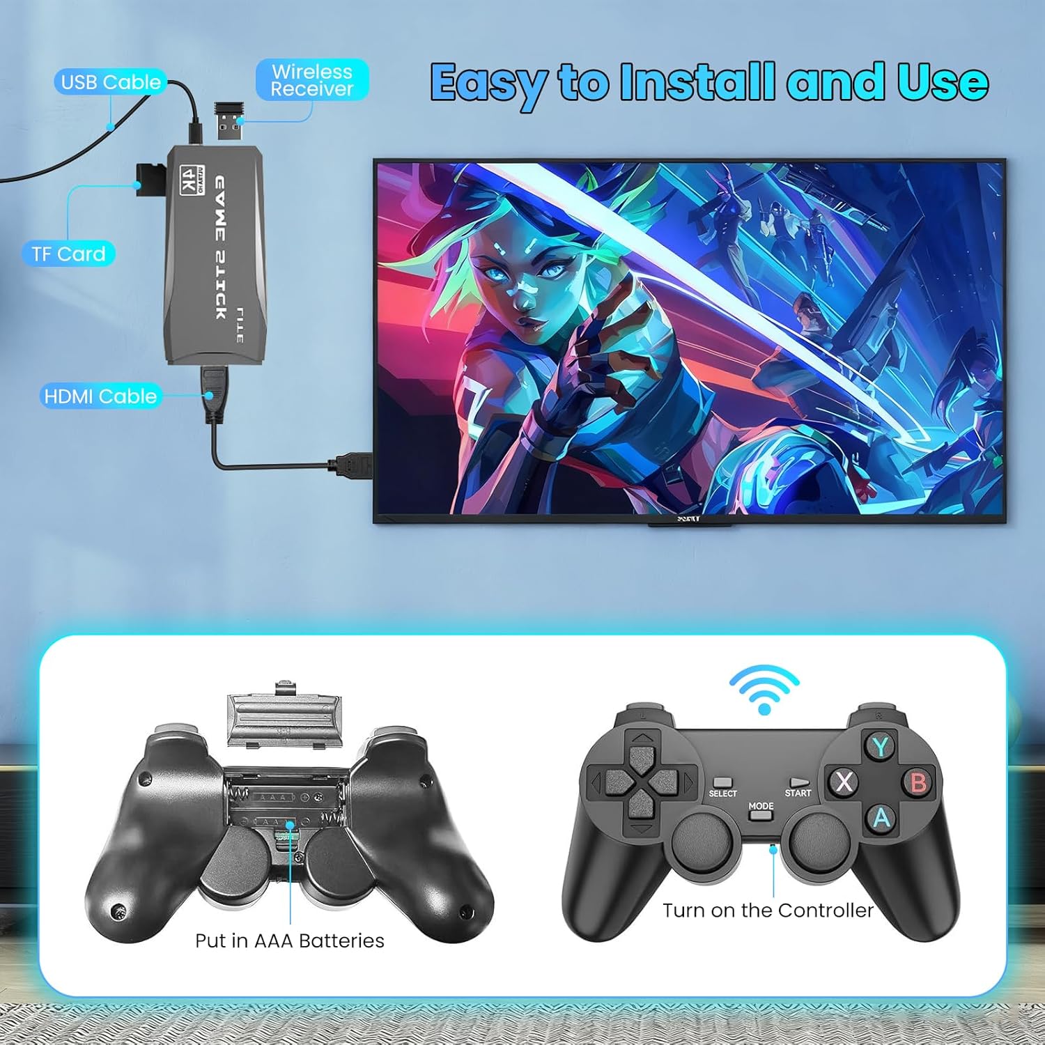 Console di Gioco M8 con 20000+ - Retro Gaming With Projector recensione e prezzo