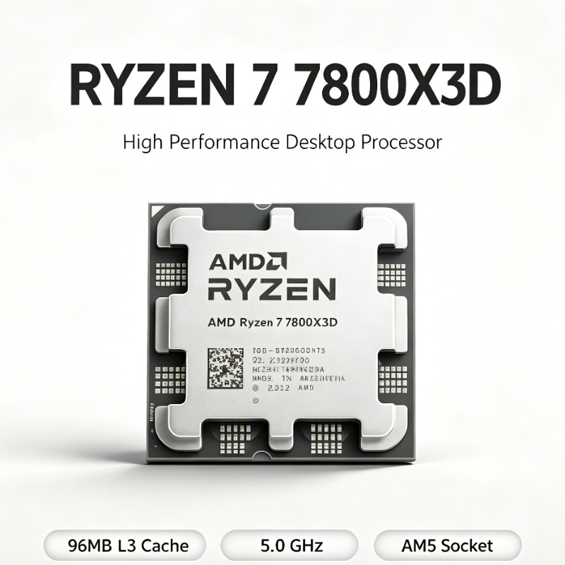 CPU Gaming Ryzen 7 7800X3D 8-C - Amd Cpu Ryzen 7 recensione e prezzo