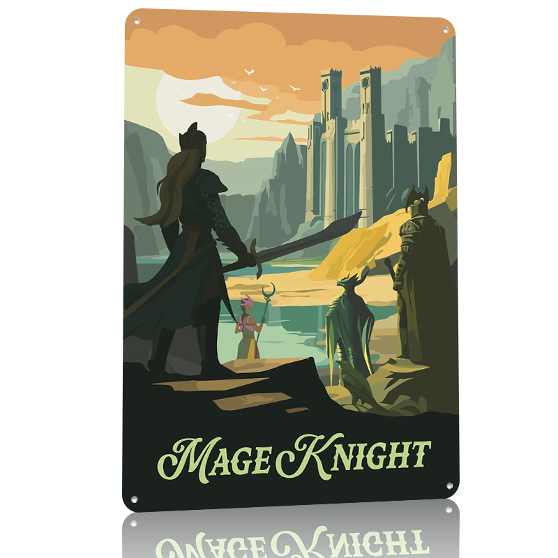 Poster Stampato Ispirato al Gi - Retro Knight Gaming recensione e prezzo