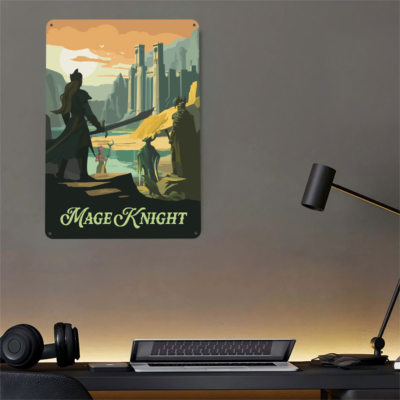Poster Stampato Ispirato al Gi - Retro Knight Gaming recensione e prezzo