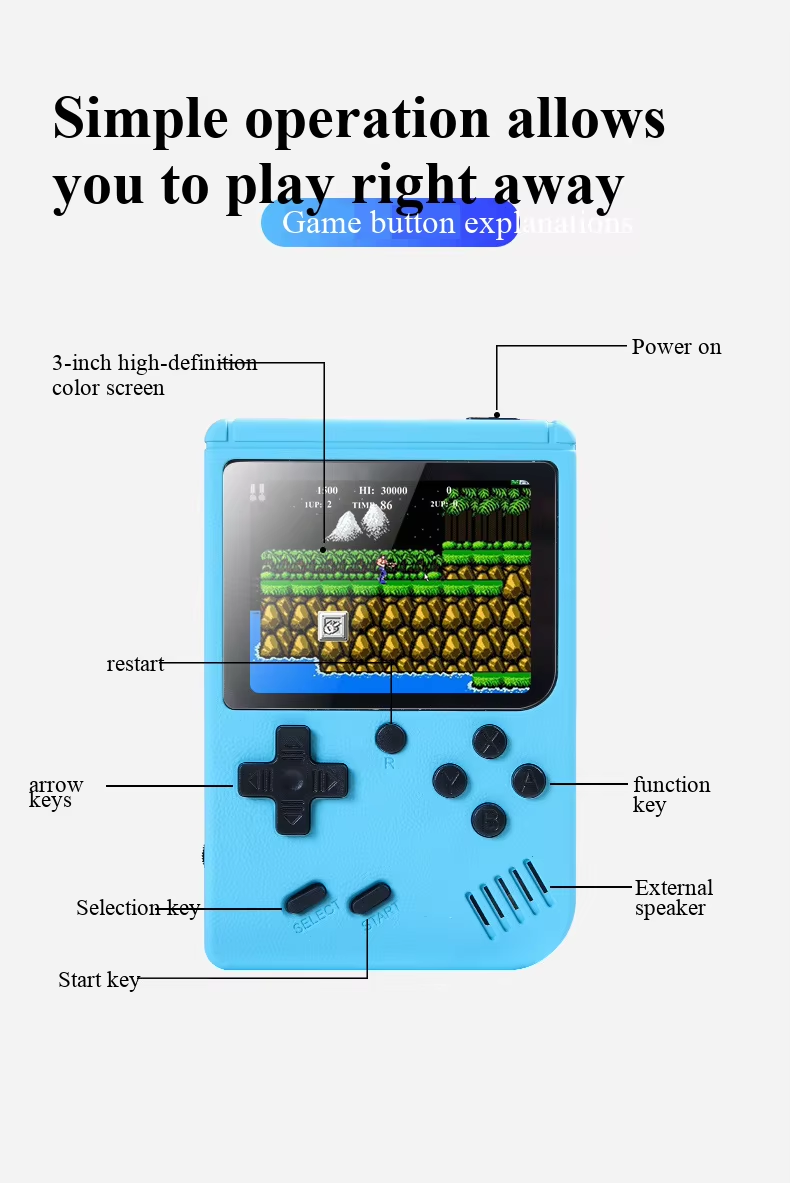 Console di gioco portatile ret - Retro Gaming Download recensione e prezzo