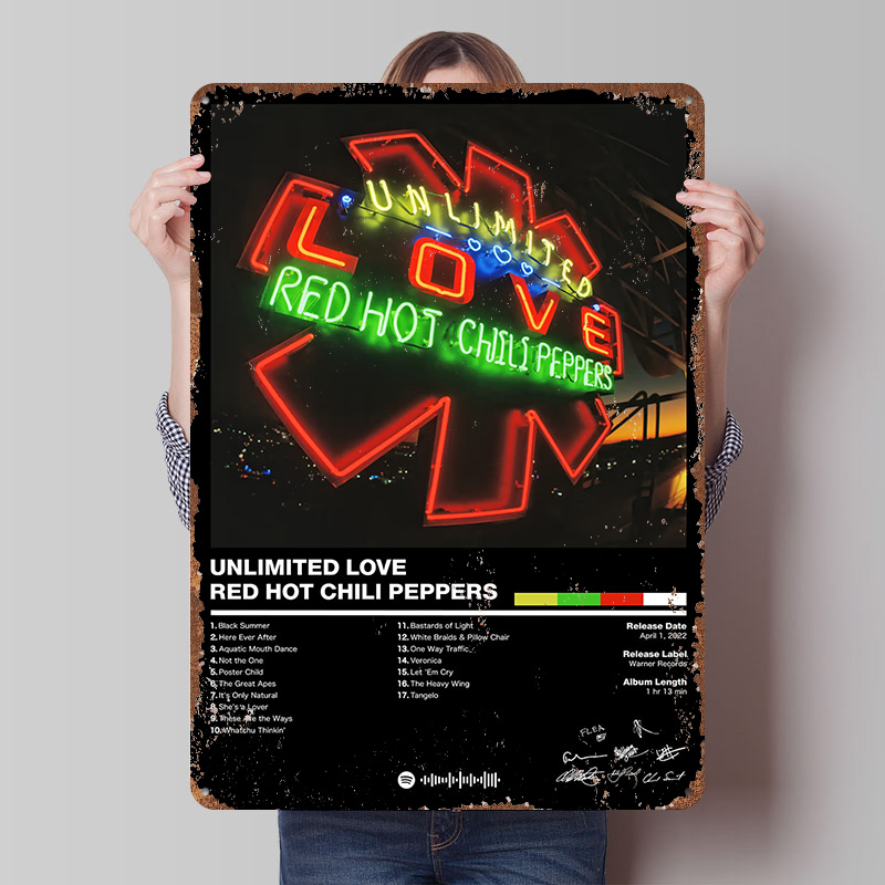 Red Hot Chili Peppers - Poster - Retro Gaming Unlimited recensione e prezzo