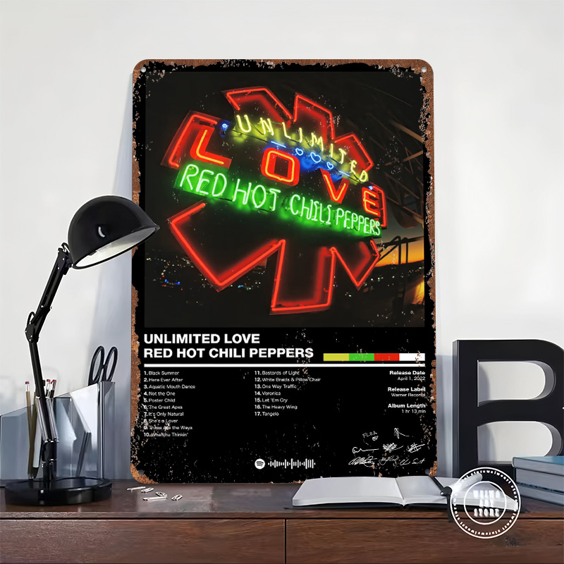 Red Hot Chili Peppers - Poster - Retro Gaming Unlimited recensione e prezzo