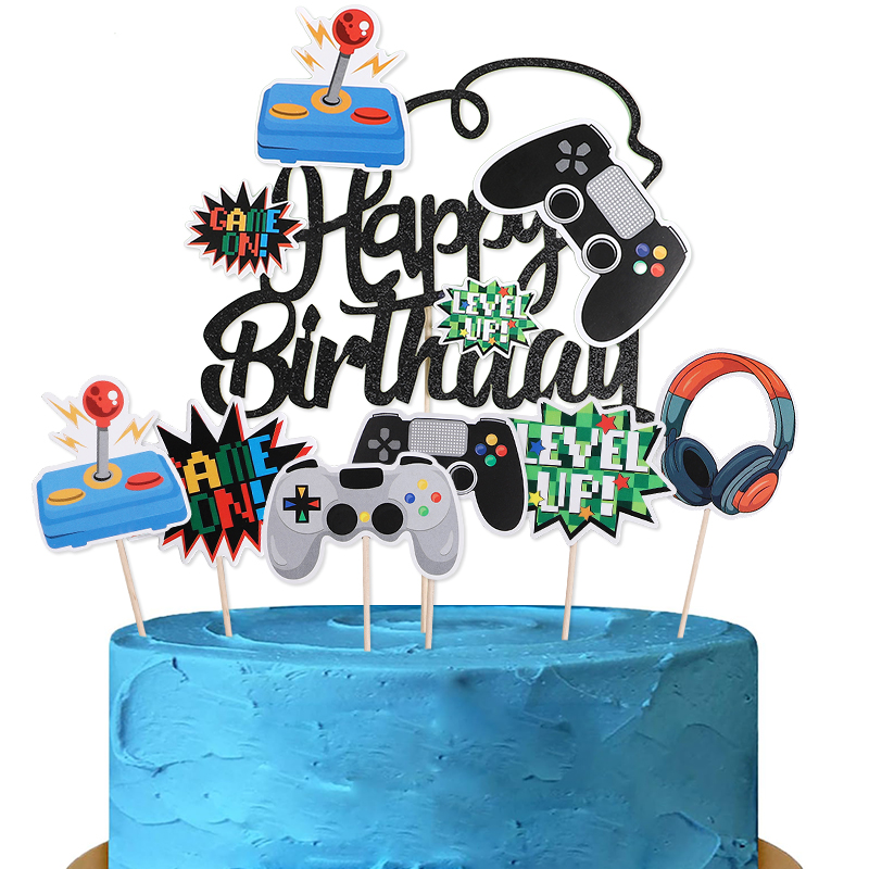 13 pezzi di toppers per torta  - Retro Gaming Games recensione e prezzo