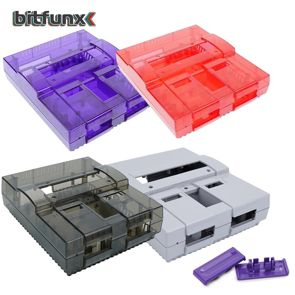 Bitfunx SNES Custodia traspare - Retro Gaming Nintendo recensione e prezzo