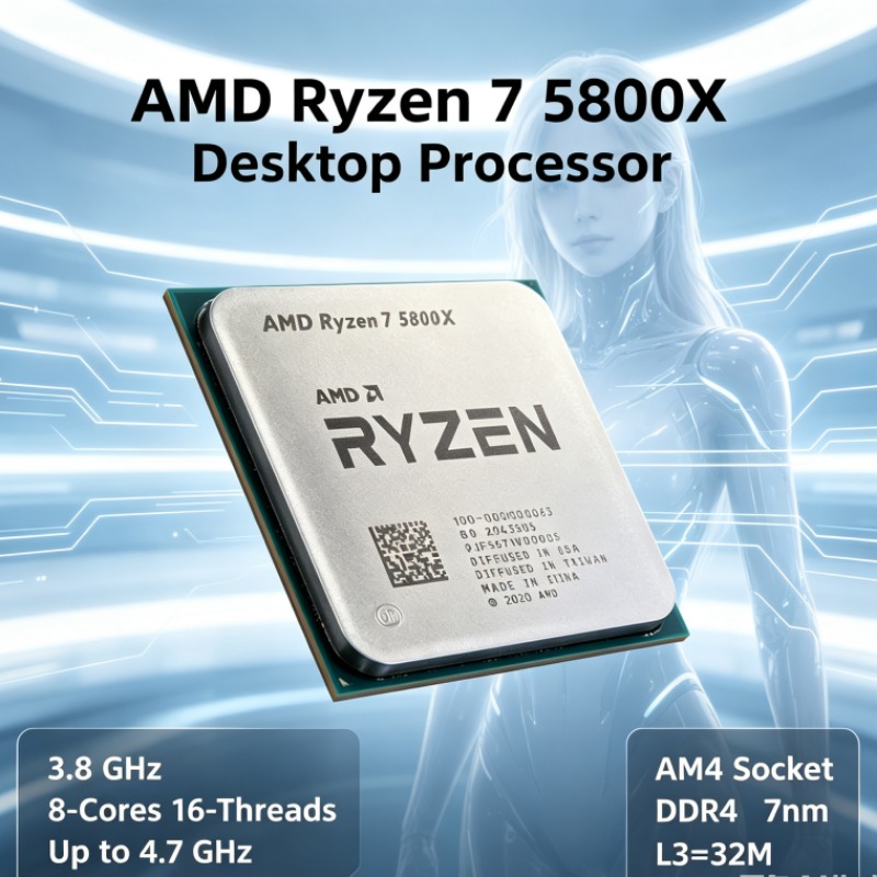 Processore AMD Ryzen 7 5800X R - Amd Cpu Ryzen 7 recensione e prezzo