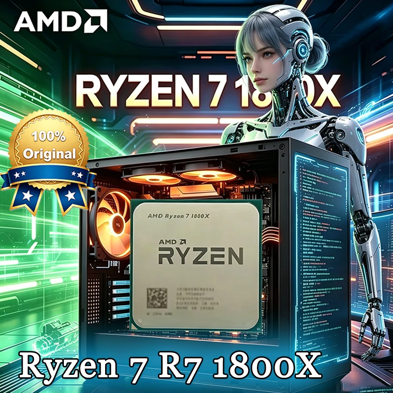 Processore AMD Ryzen 7 1800X C - Amd Cpu Ryzen 7 recensione e prezzo