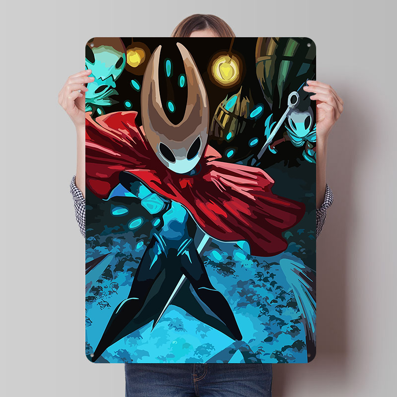 Poster in Latta di Hollow Knig - Retro Knight Gaming recensione e prezzo