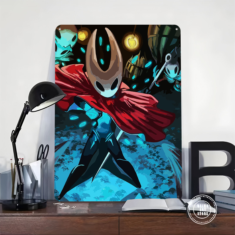 Poster in Latta di Hollow Knig - Retro Knight Gaming recensione e prezzo