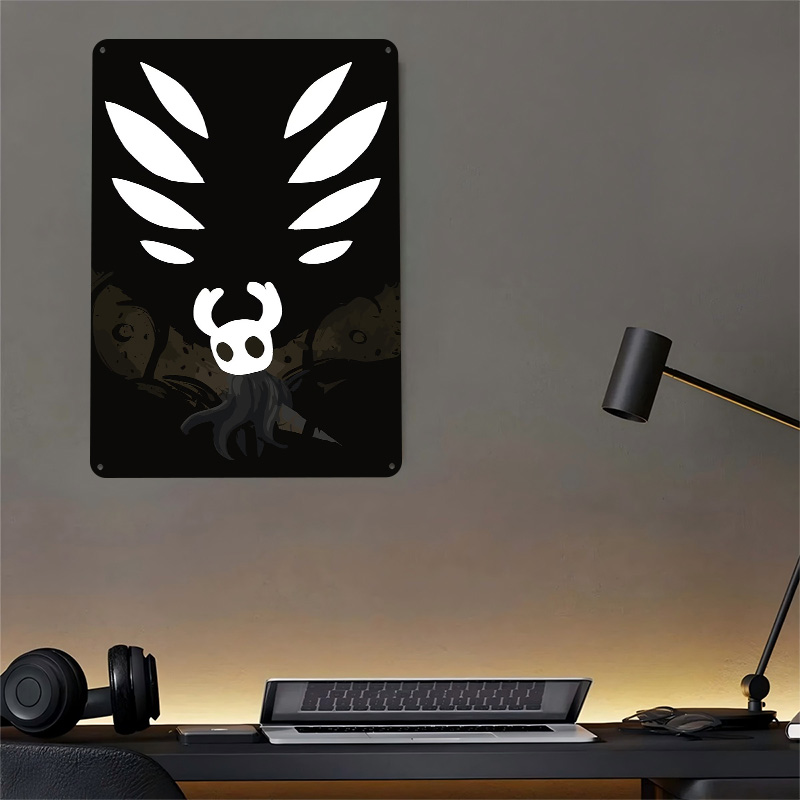 Poster in Metallo Hollow Knigh - Retro Knight Gaming recensione e prezzo